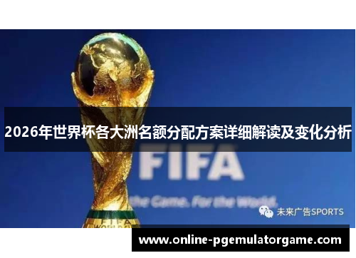 2026年世界杯各大洲名额分配方案详细解读及变化分析