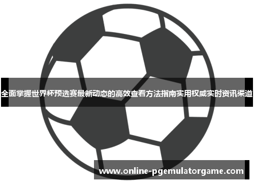 全面掌握世界杯预选赛最新动态的高效查看方法指南实用权威实时资讯渠道
